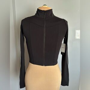 Forever 21 Black Technical Active Jacket, Size S NWT